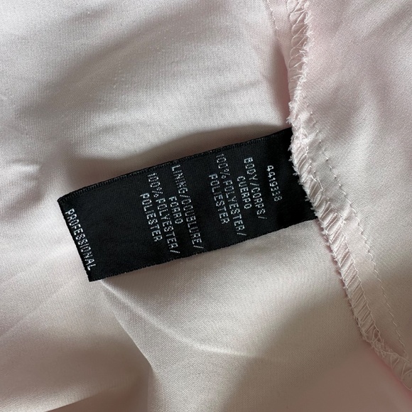 ML Monique Lhuillier Floral Organza Strapless Pink Midi Dress Sweetheart Size 8 - Picture 7 of 11